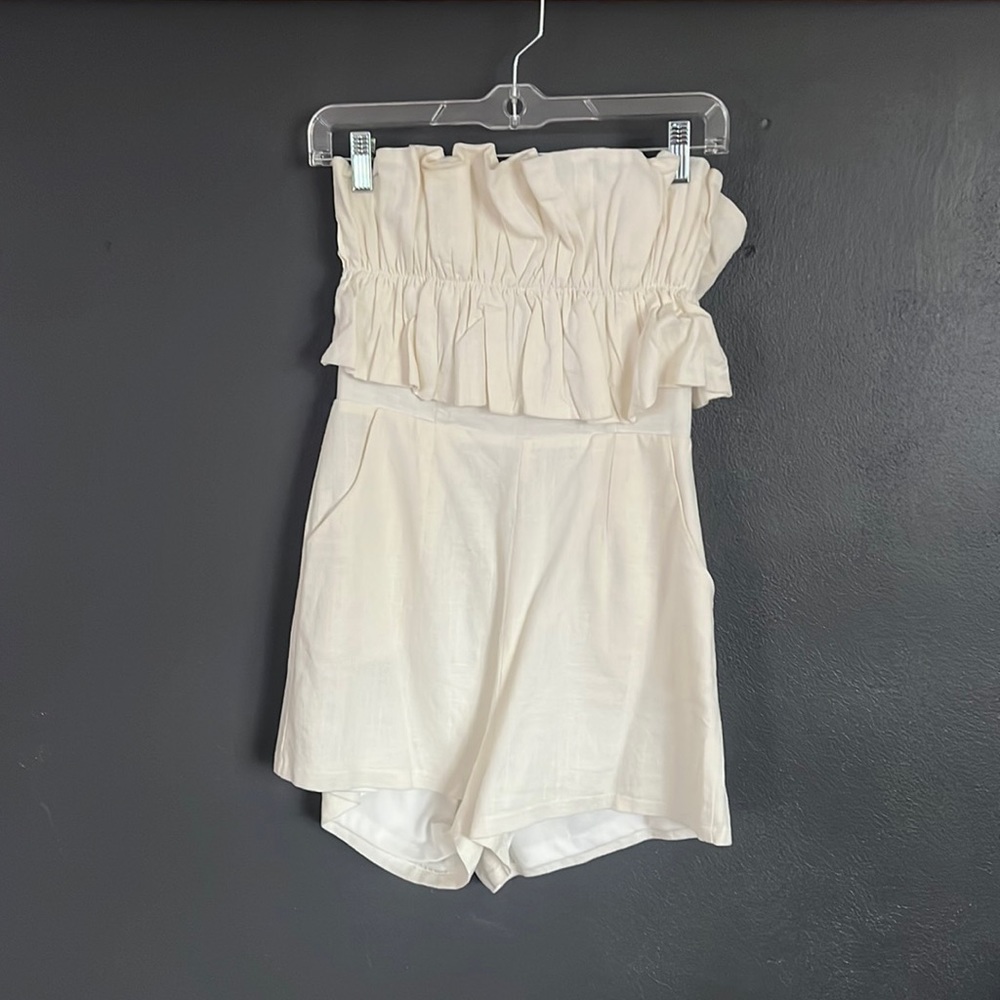 Princess Polly white romper